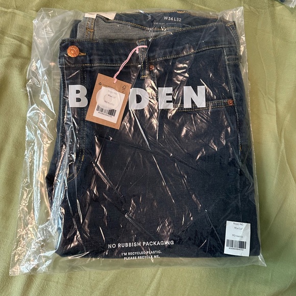 Boden Indigo Vintage Mid Rise Cigarette Jeans - Picture 2 of 7